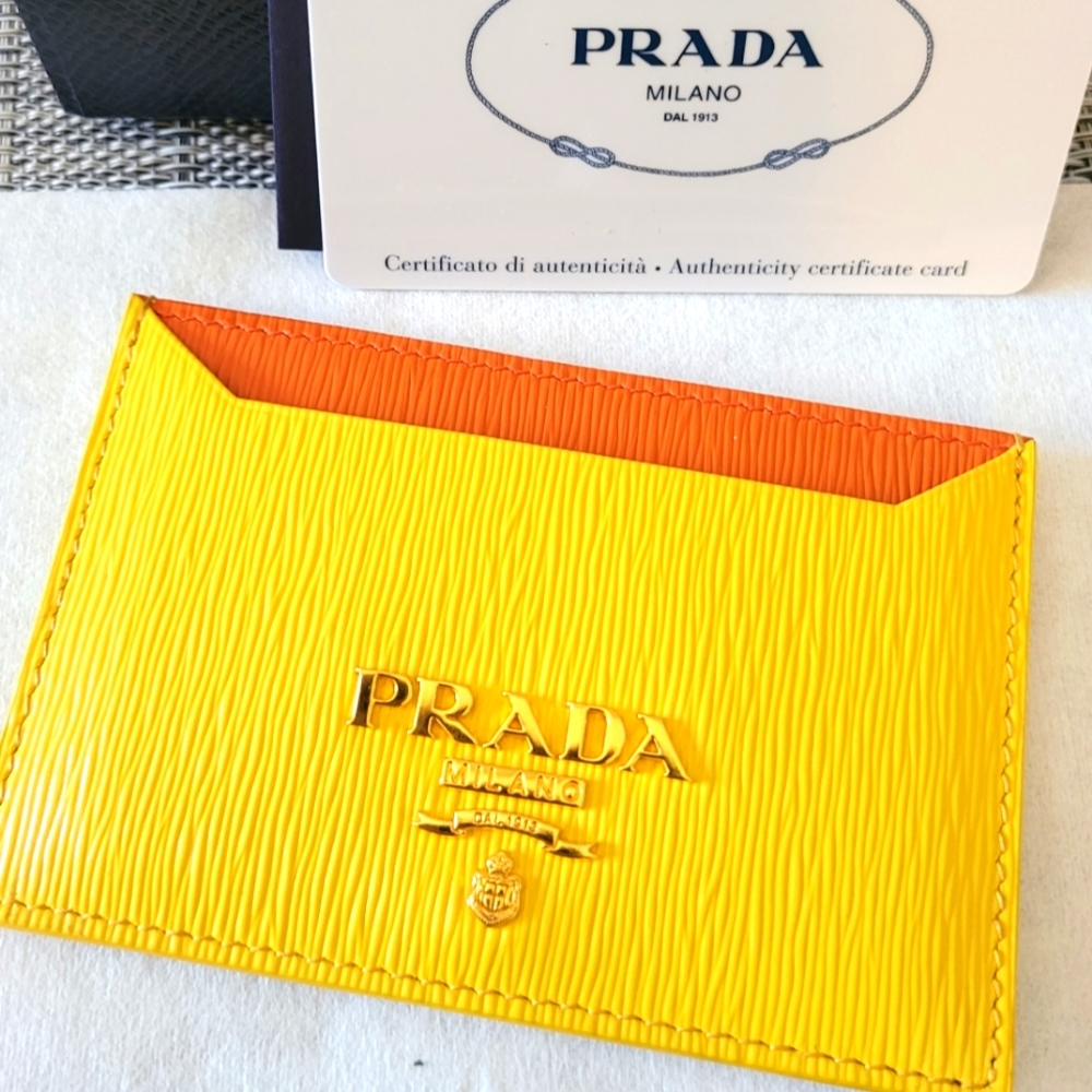 Prada card case